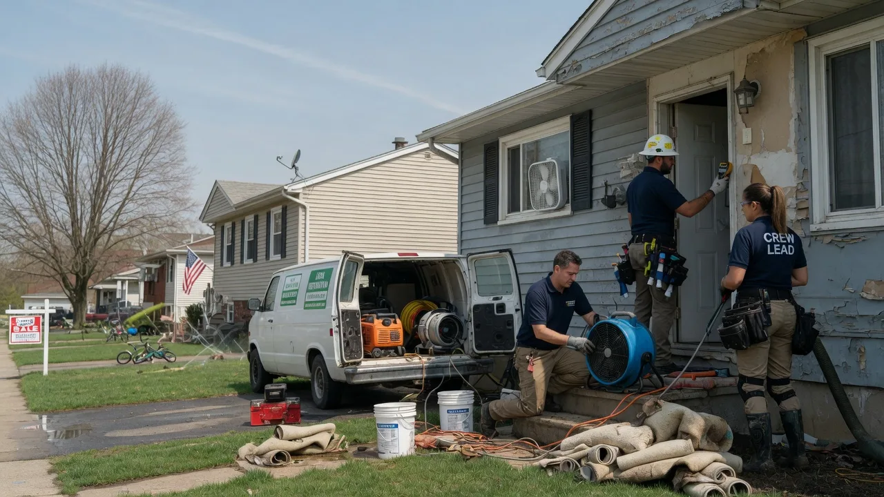 Flood Cleanup in Belmont, LA near me