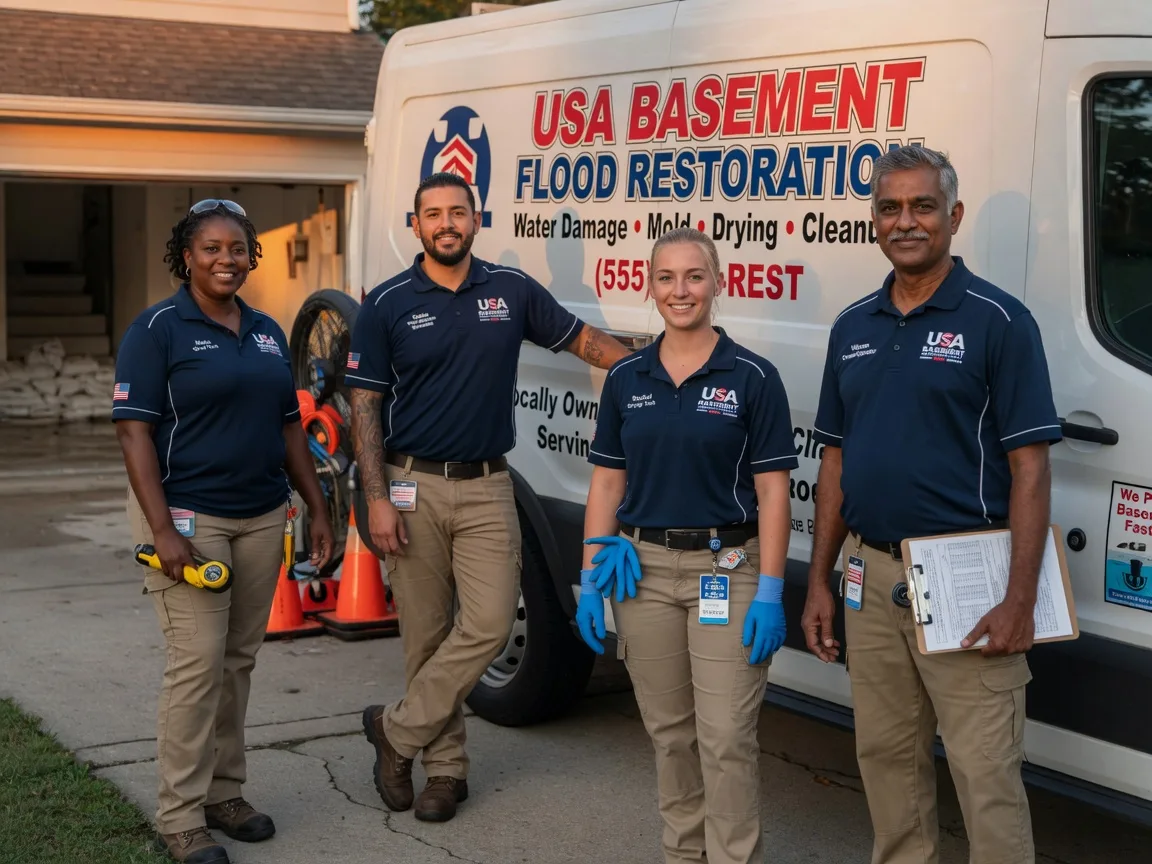 Basement Flood Cleanup company in Belmont, LA