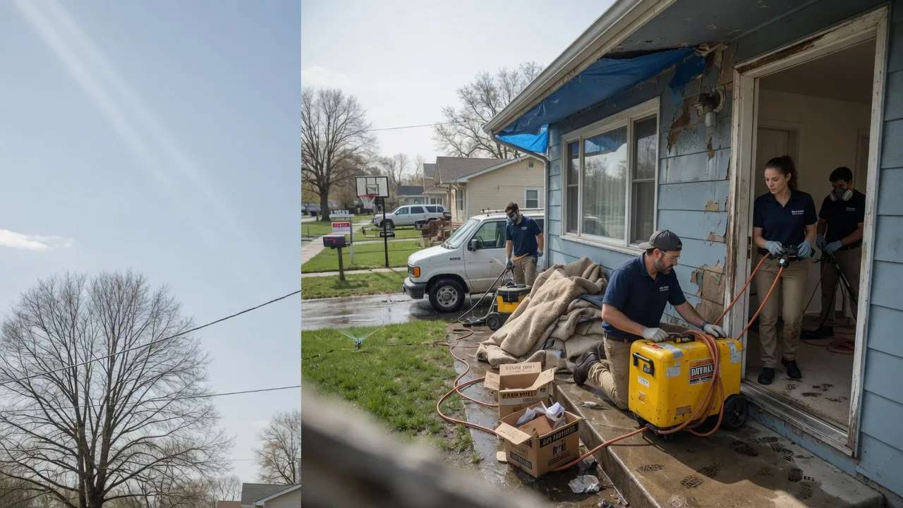 Basement Flood Cleanup in Belmont, LA near me